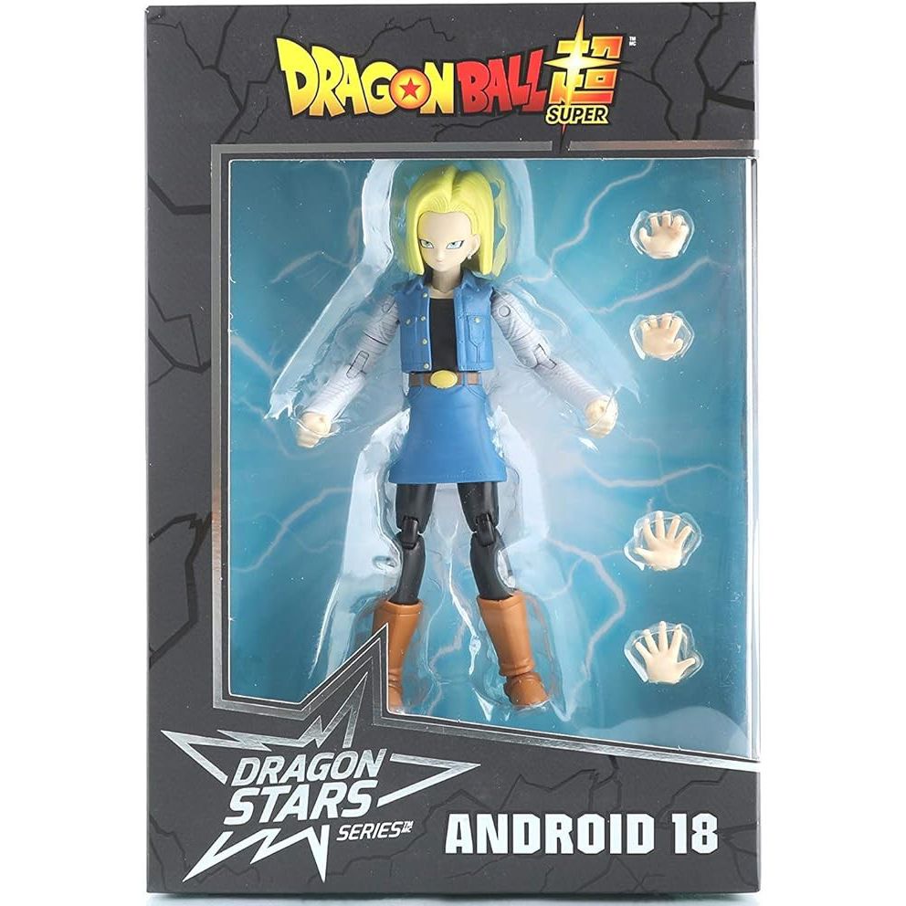 BANDAI 萬代   七龍珠 Dragon Stars 可動公仔 6吋 人造人18號