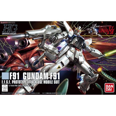 【BANDAI】組裝模型 鋼彈F91 HGUC 1/144 Gundam F91 鋼彈F91 167