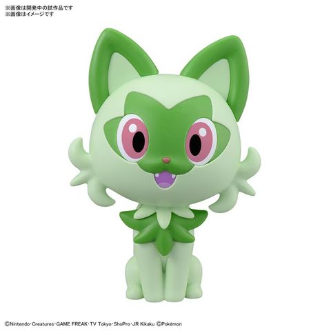 BANDAI 萬代 代理版 組裝模型 寶可夢 Pokemon PLAMO 收藏集 快組版!! 新葉喵 18