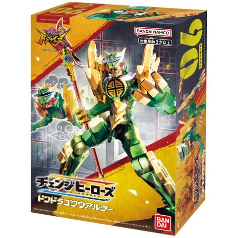 BANDAI 萬代 代理版 特攝 暴太郎戰隊 DON金龍悟空機器人形態06可動