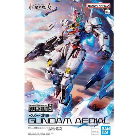 BANDAI 萬代 組裝模型 FULL MECHANICS 1/100 風靈鋼彈 GUNDAM AERIAL