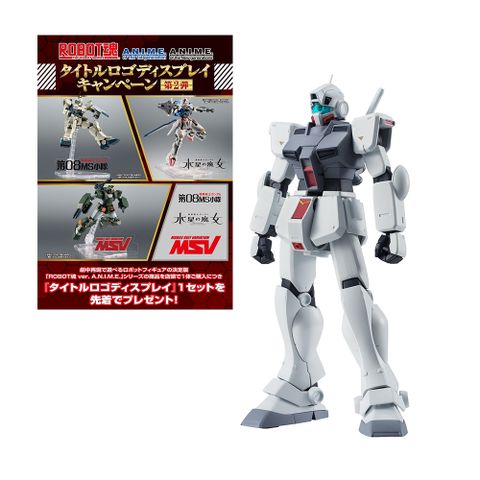 萬代ROBOT魂 RGM-79D 吉姆寒帶型 動畫版 送鋼彈 動畫版 壓克力立牌 第二彈 隨機一款