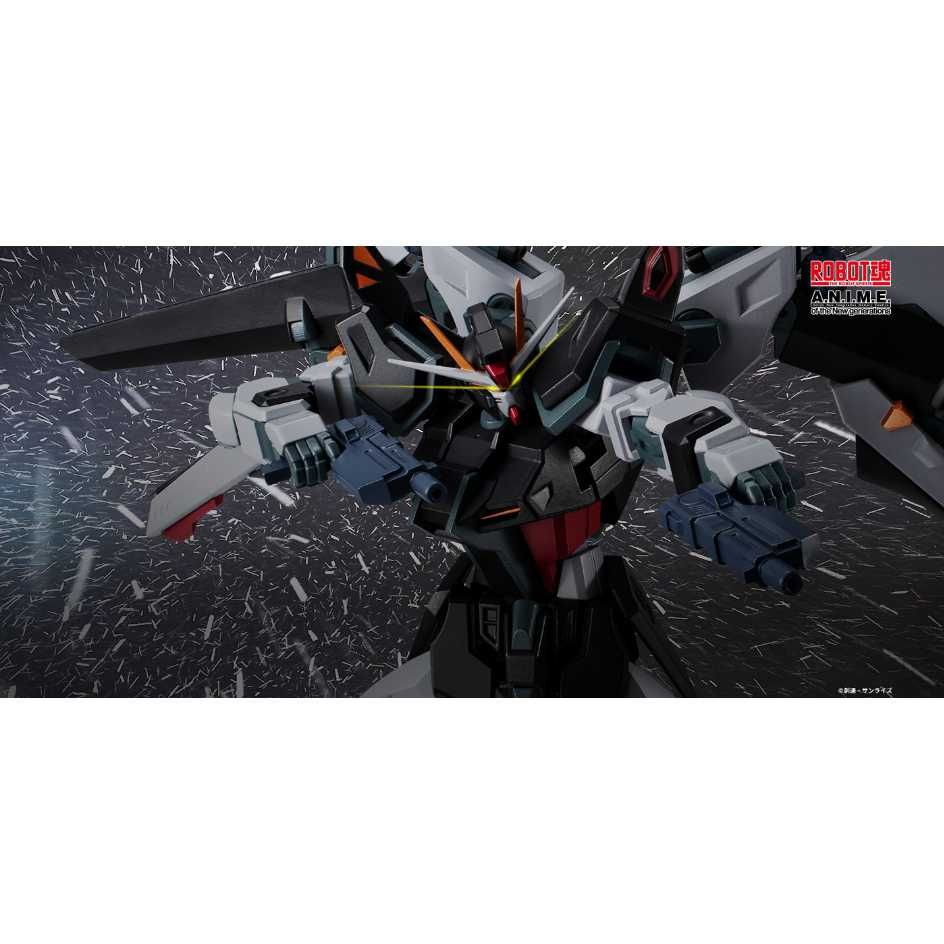 BANDAI 萬代 ROBOT魂 鋼彈SEED STARGAZER 漆黑攻擊鋼彈 動畫版