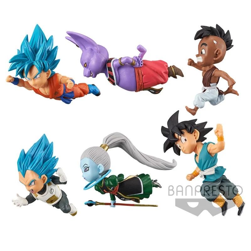 BANDAI 萬代   景品 WCF 七龍珠超 DRAGON BALL 歷史接力 VOL.6 一套六款