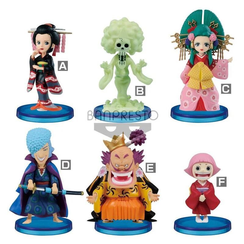 BANDAI 萬代   景品 WCF 航海王 ONE PIECE 和之國 vol.6 一套六款