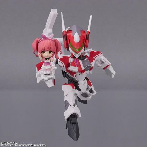 BANDAI 萬代 代理版   TINY SESSION 超時空要塞 VF-31C 齊格菲(米拉潔機)&瑪基娜