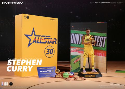 ENTERBAY 1/6 NBA 2021 全明星賽 STEPHEN CURRY 史蒂芬•柯瑞