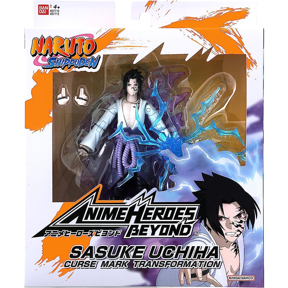 BANDAI 萬代   火影忍者 可動公仔 6吋 宇智波佐助 配件套組 SASUKE UCHIHA