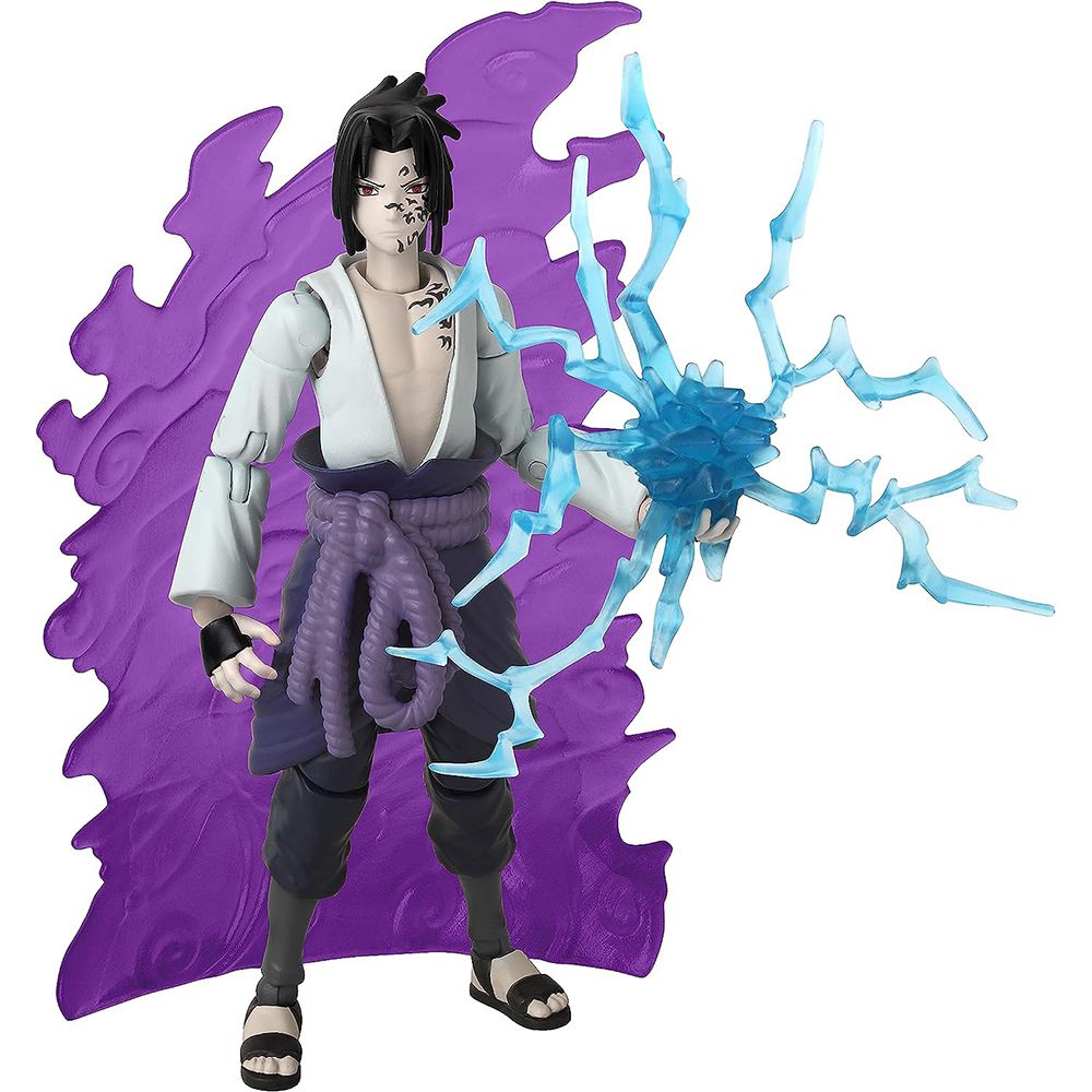 BANDAI 萬代   火影忍者 可動公仔 6吋 宇智波佐助 配件套組 SASUKE UCHIHA