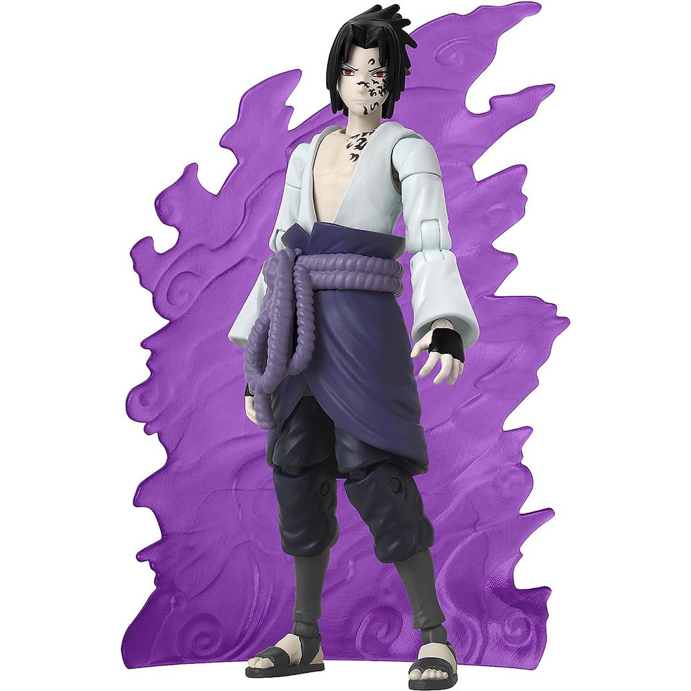 BANDAI 萬代   火影忍者 可動公仔 6吋 宇智波佐助 配件套組 SASUKE UCHIHA