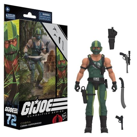 Hasbro 孩之寶 G.I.JOE 特種部隊 精英系列 6吋人物 COBRA COPPERHEAD