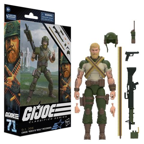 Hasbro 孩之寶 G.I.JOE 特種部隊 精英系列 6吋人物 ROCK N ROLL