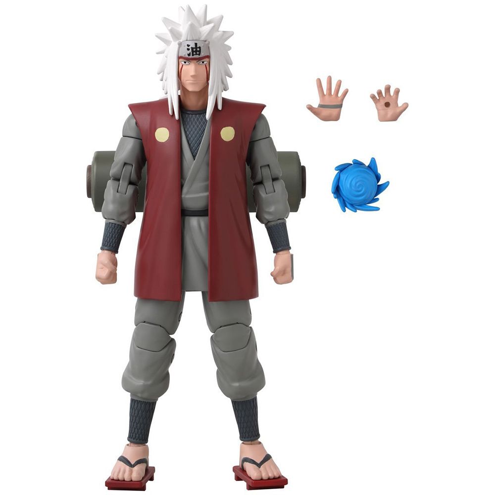 BANDAI 萬代   火影忍者 NARUTO 可動公仔 6吋 自來也 JIRAIYA