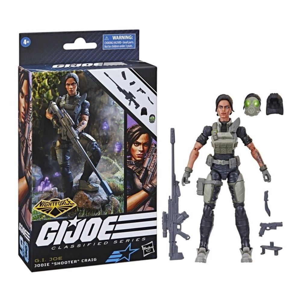 Hasbro 孩之寶   G.I.JOE 特種部隊 精英系列 6吋人物 #90 夜戰特種兵 喬帝「神射手」克萊格