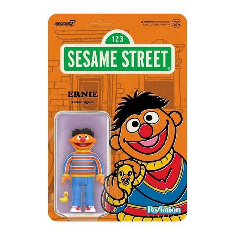 NECA SUPER 7 芝麻街 Sesame Street 恩尼 Ernie Wave 1
