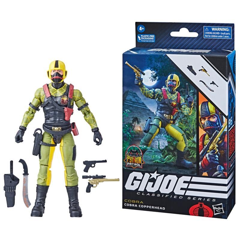 Hasbro 孩之寶 G.I.JOE 特種部隊精英系列 6吋人物 #96 COBRA COPPERHEAD