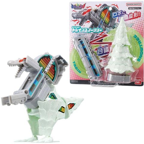 【BANDAI】 代理版 UNITO機器人 火車雪樹