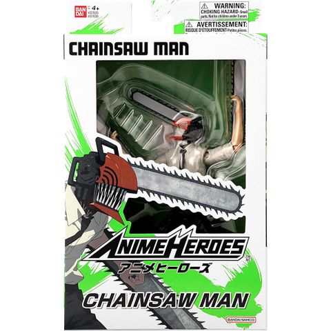 萬代 BANDAI 鏈鋸人 ANIME HEROES 可動公仔 6吋 鏈鋸人 CHAINSAW MAN