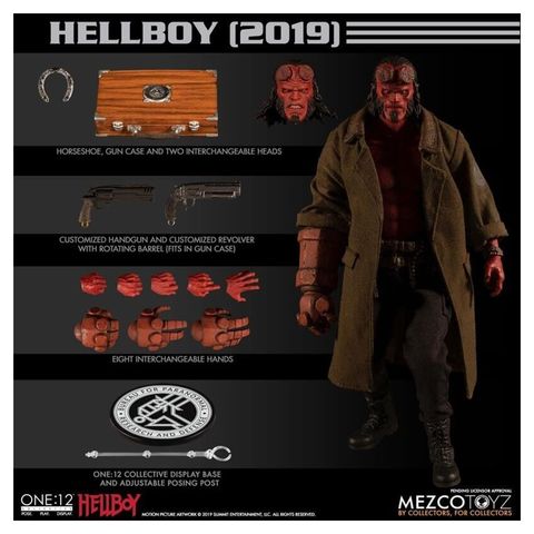 MEZCO TOYZ 1/12 Collective 地獄怪客 (2019) Hellboy