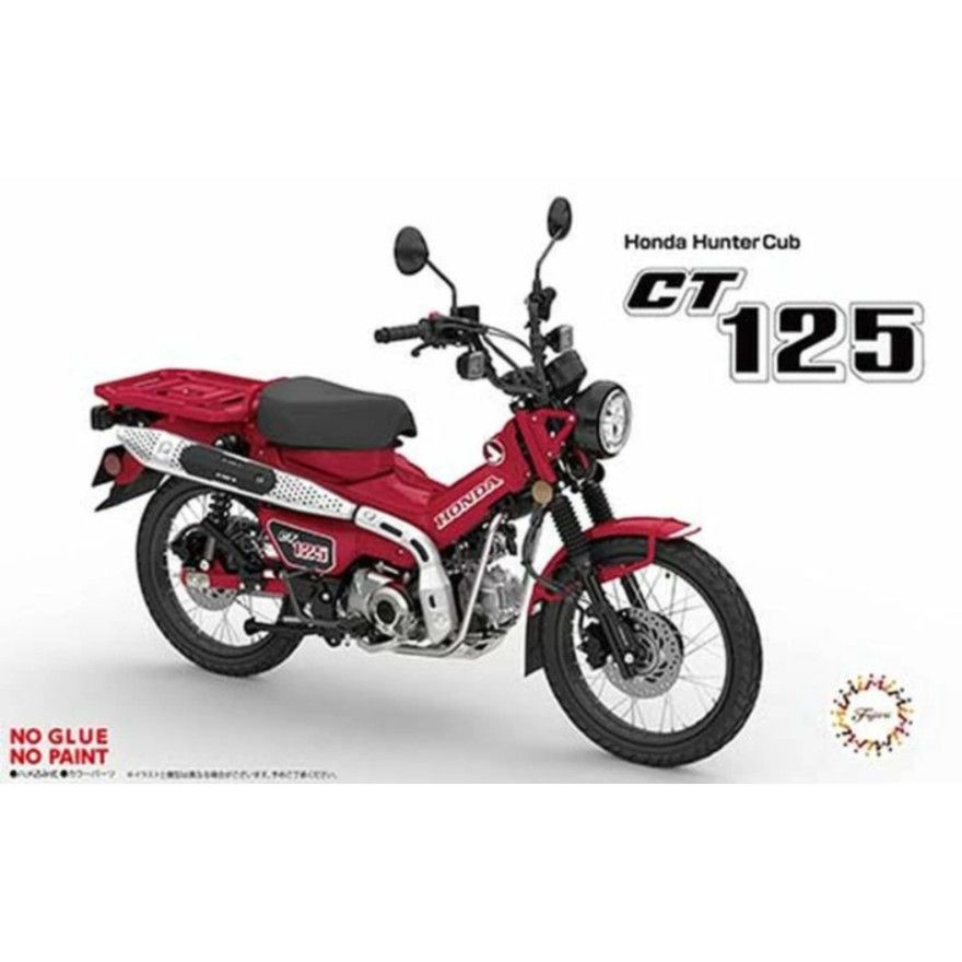  富士美 Fujimi NEXT3 CT125 本田 Hunter Cub 1/12 躍動紅 機車 摩托車 組裝模型