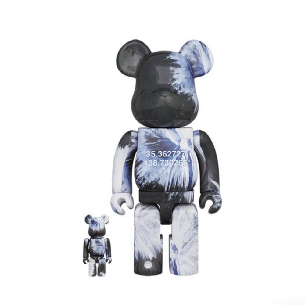 Medicom 麥迪康 Be@rbrick  Toy Bearbrick Benjamin Grant 「OVERVIEW」FUJI 100% & 400% 富士山