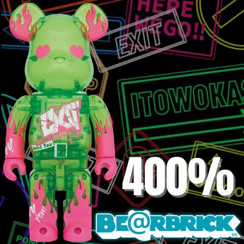 Medicom 麥迪康 TOY BE@RBRICK EXIT 400%