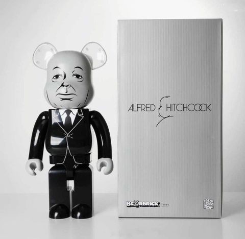 Medicom 麥迪康 Toy Be@rbrick Alfred Hitchcock 400% + 100% 大導演希治閣