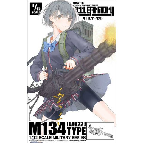 TAKARA TOMY TOMYTEC 1/12 迷你武裝 Little Armory LA022 M134迷你砲機槍TYP