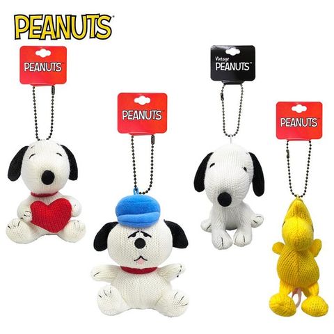 【日本正版】史努比 針織玩偶 吊飾 娃娃 奧拉夫 糊塗塔克 Snoopy PEANUTS 188144 188168 201867 201874