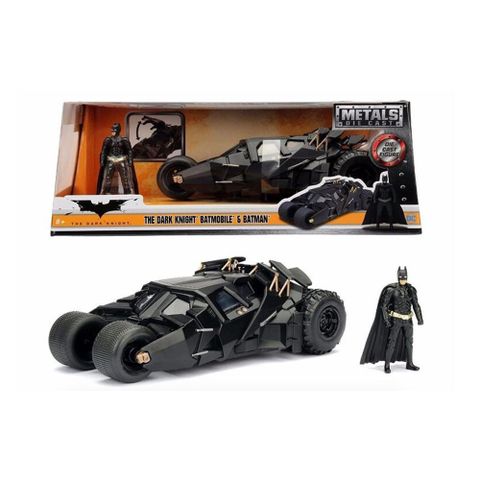 JADA 合金 蝙蝠俠 1:24 合金車 2008 黑暗騎士 蝙蝠車+蝙蝠俠