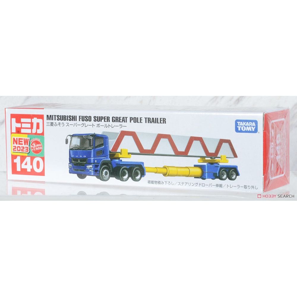 TOMICA TAKARA TOMY 多美小汽車  #140 三菱 MITSUBISHI FUSO 聯結車