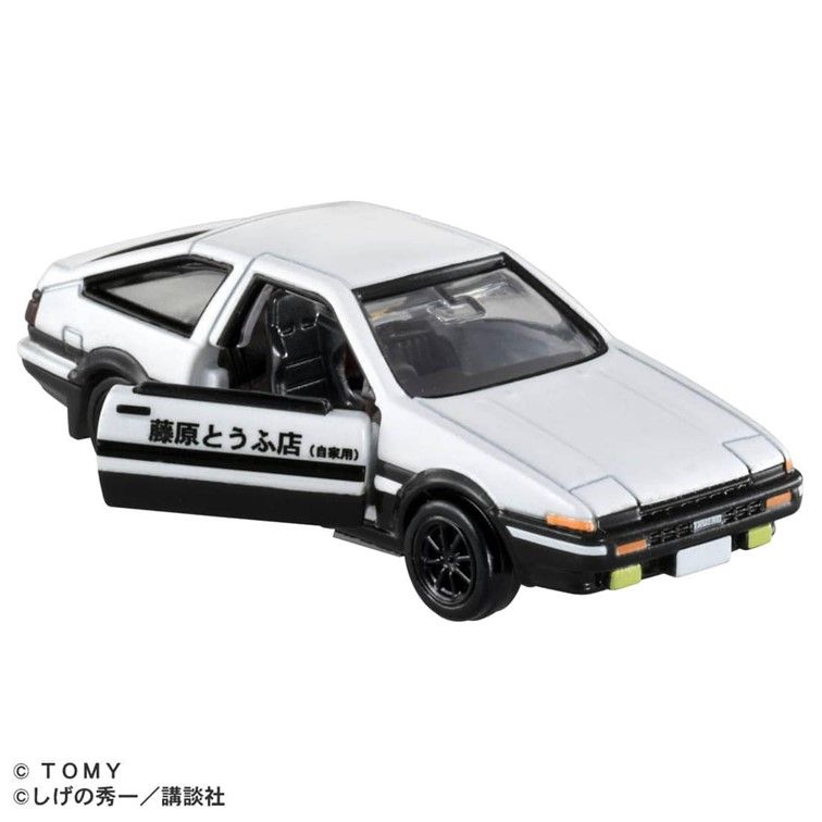 TOMICA TAKARA TOMY 多美小汽車 無極限 PRM #01 頭文字D AE86 藤原拓海