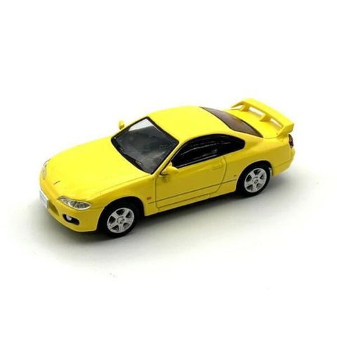 DIECAST MASTERS 1/64 日產 Nissan Silvia S15 黃色 左駕