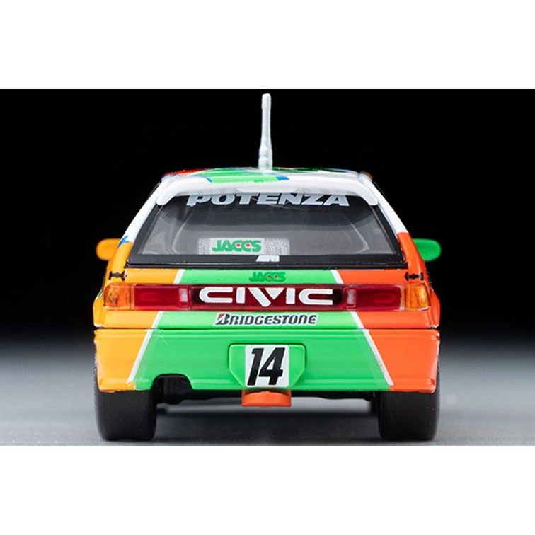 TAKARA TOMY 代理版 TOMYTEC TLV-N229b 本田 HONDA JACCS-CIVIC 92年式樣