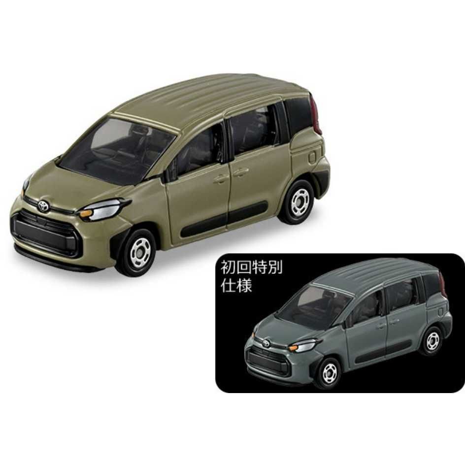 TAKARA TOMY  多美小汽車 TOMICA #106 豐田 TOYOTA Sienta 一般+初回