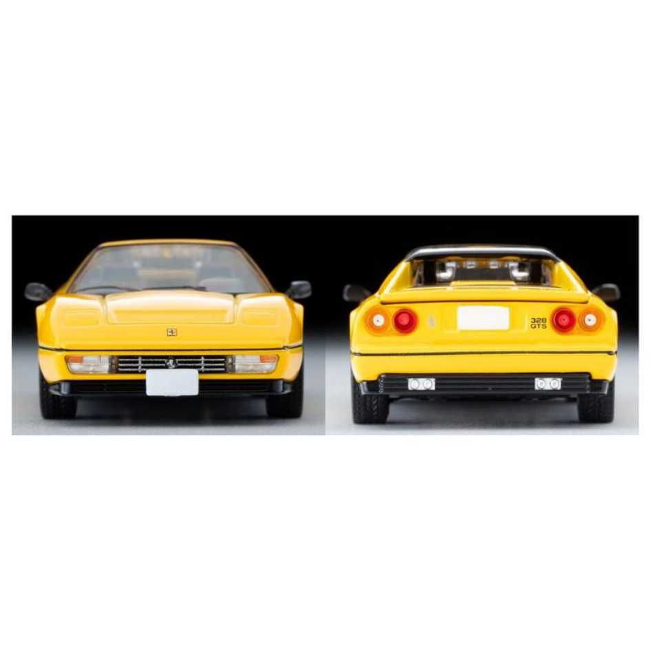 TAKARA TOMY LV-N 法拉利Ferrari 328 GTS 黃軟頂版敞篷豪華旅行