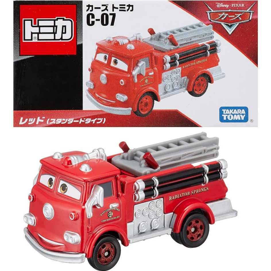 TAKARA TOMY TAKARATOMY 多美小汽車 TOMICA 汽車總動員 Cars C-07 小紅