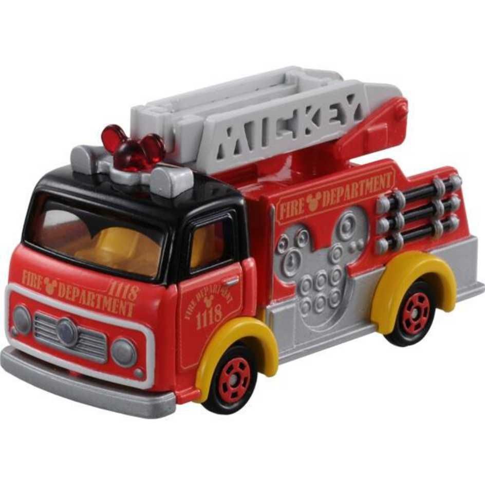 TAKARA TOMY  多美小汽車 DISNEY MOTORS DM-17 米奇消防車