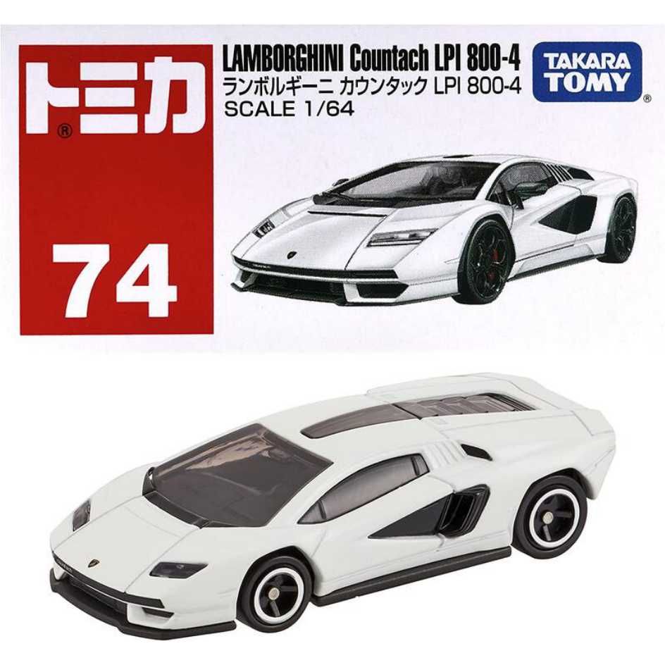 TAKARA TOMY  多美小汽車 TOMICA #74 藍寶堅尼 LAMBORGHINI COUNTACH LPI 800-4