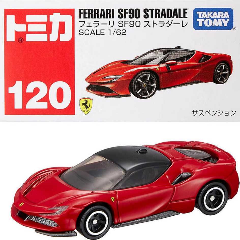 TAKARA TOMY  多美小汽車 TOMICA #120 法拉利 FERRARI SF90 STRADALE