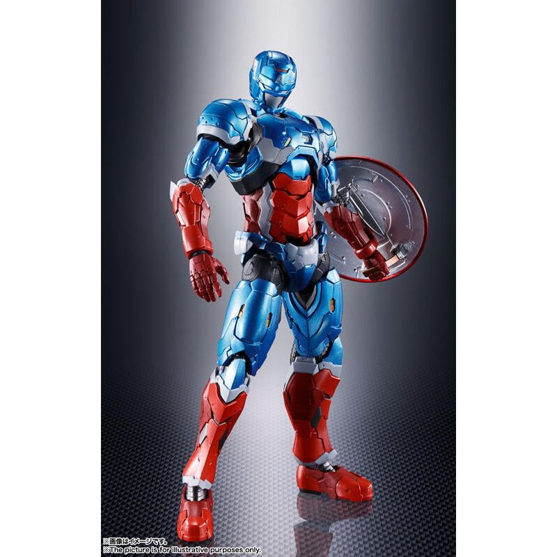 BANDAI 萬代 代理版   SHF S.H.Figuarts 美國隊長 (TECH-ON AVENGERS)