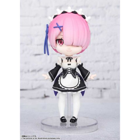 BANDAI 萬代 代理版   Figuarts-mini Re:從零開始的異世界生活 拉姆 Rem