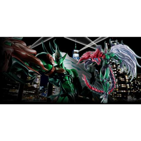 BANDAI 萬代 SHM S.H.MonsterArts 遊戲王GX E0FB;HERO 火焰翼人