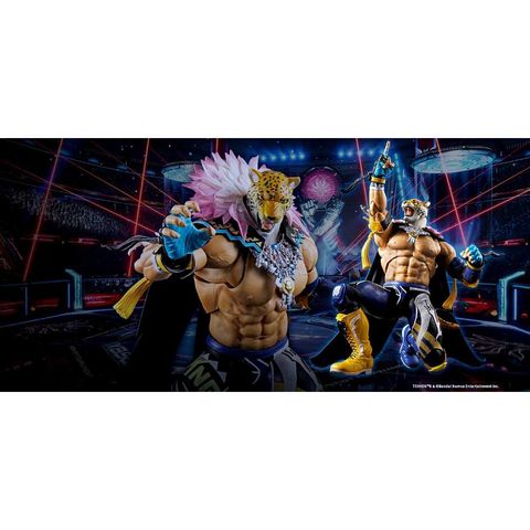 BANDAI 萬代 SHF S.H.Figuarts 鐵拳8 豹王 國王 金 king