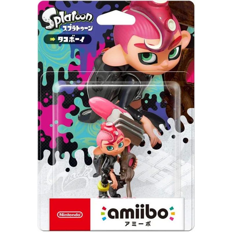 Nintendo 任天堂  AMIIBO NFC SWITCH NS 漆彈大作戰 斯普拉遁 章魚男孩 SPLATOON