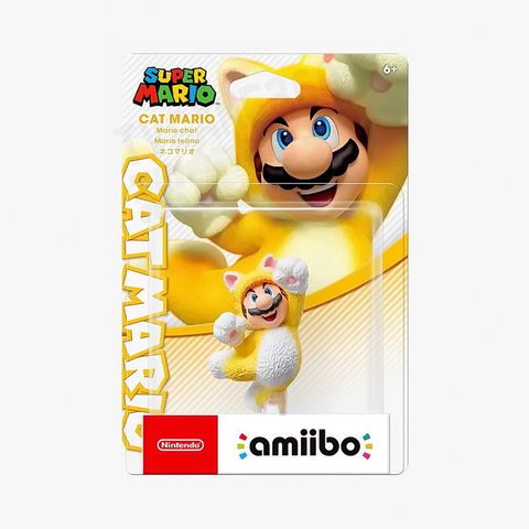 Nintendo 任天堂 AMIIBO NFC SWITCH NS 超級瑪利歐3D世界 狂怒世界 貓咪瑪利歐 CAT MARIO