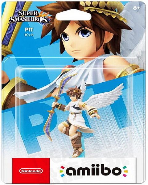 Nintendo 任天堂 AMIIBO NFC SWITCH NS 任天堂明星大亂鬥 光神話 皮特 彼特 比特 天使弓劍手 PIT
