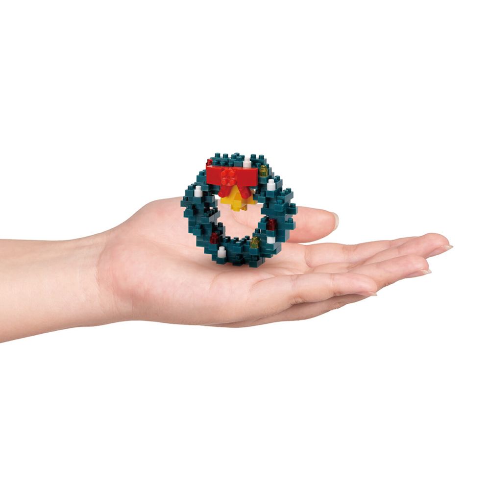 Nanoblock 迷你積木 《 Nano Block  》NBC_382 聖誕花環