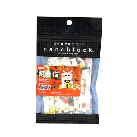 【日本 Kawada 河田】Nanoblock 迷你積木 NBC-031 招財貓