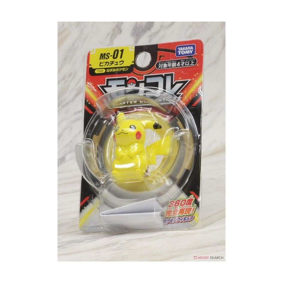 TAKARA TOMY  精靈寶可夢 神奇寶貝 POKEMON MS-01 皮卡丘 PIKACHU